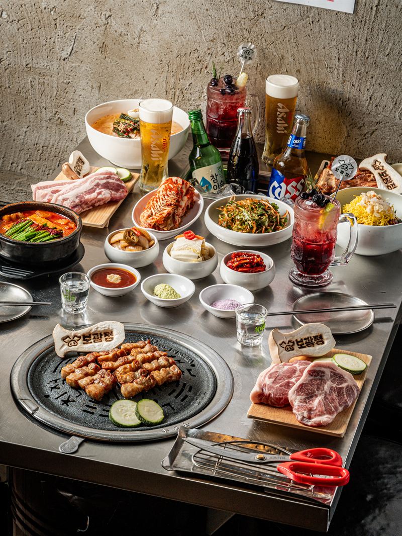 백김치 · 곁들임