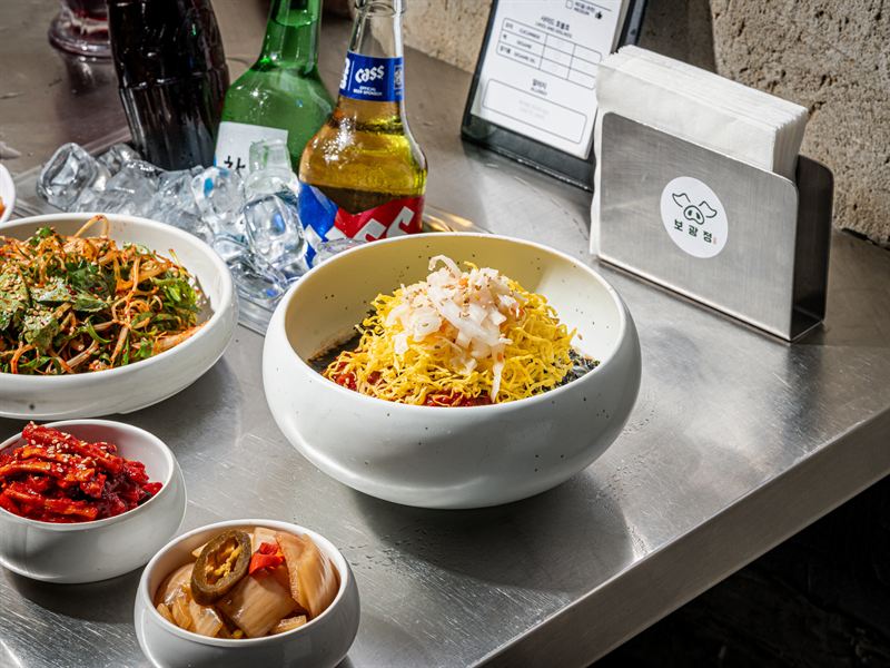 순창 조달순 할머니 비빔칼국수